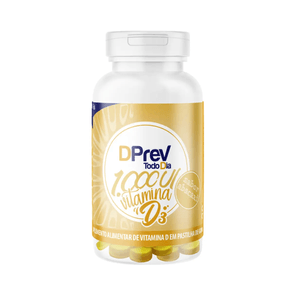 Dprev 1000UI Todo Dia Sabor Abacaxi 30 Gomas Mastigaveis - 7898430193965